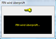 PIN Validierung